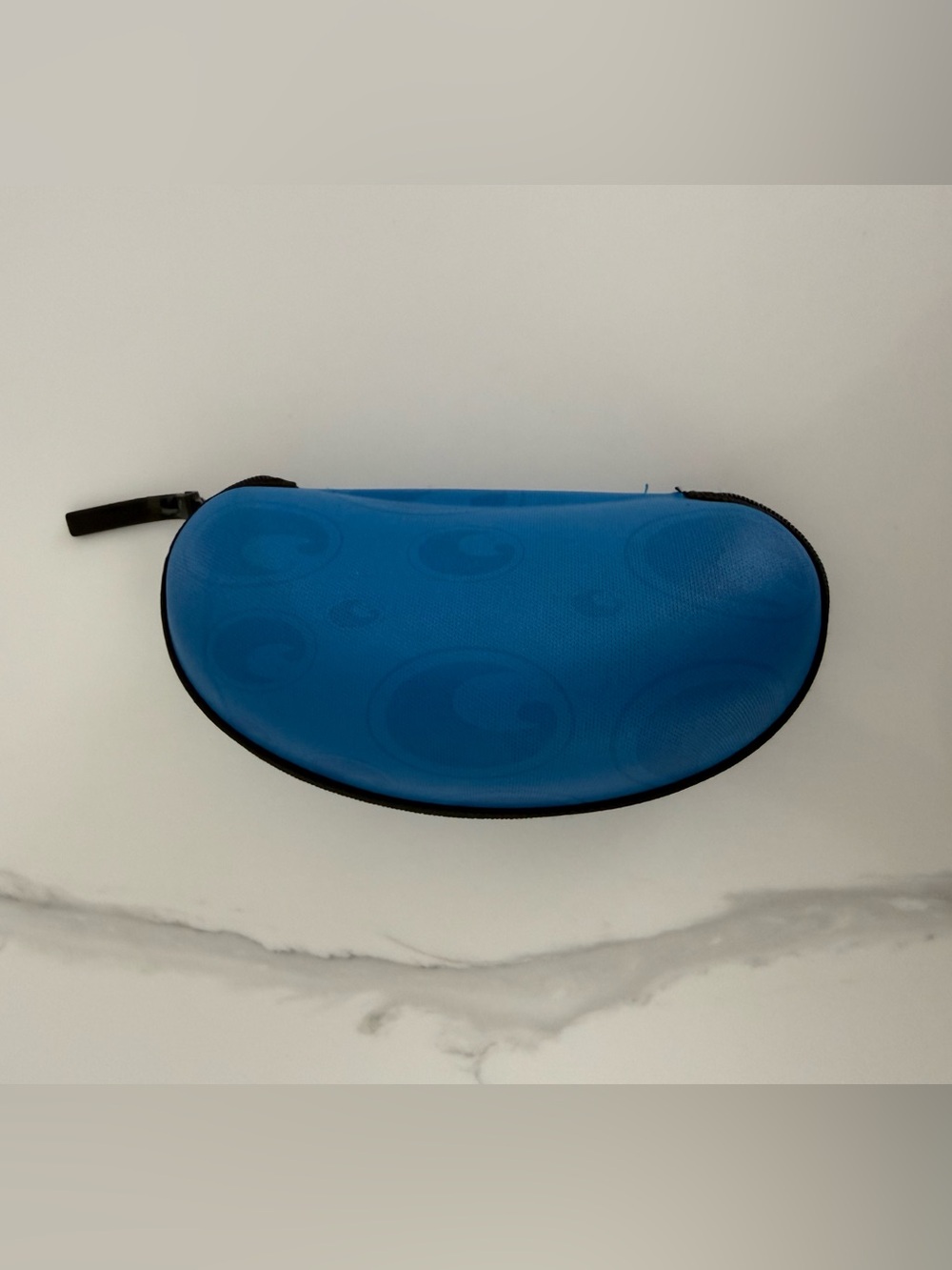 Costa Blue Hard Shell Sunglasses Case with Zipper